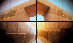 Зеркальная кладка храма Долины - кадр из фильма Откровения пирамид.jpg