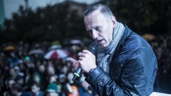 Фото Навального с митинга в Мурманске